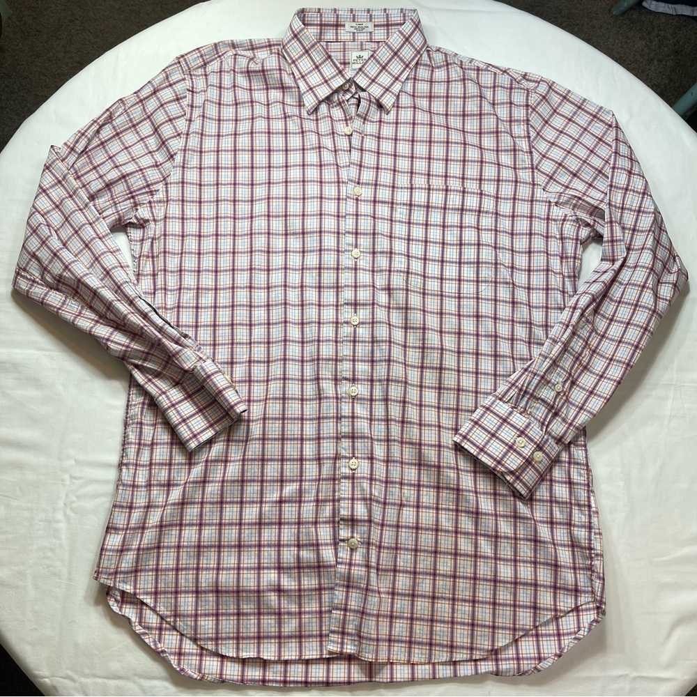 ✨2xHOST PICK✨Peter Millar Long Sleeve Button Down